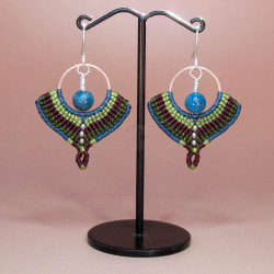 Boucles d'oreilles "Azté"
