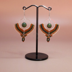 Boucles d'oreilles "Azté"